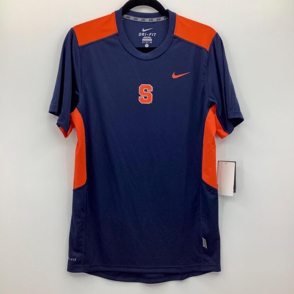 Nike Other - Nike Syracuse Logo Dri Fit Short Sleeve Shirt NEW
